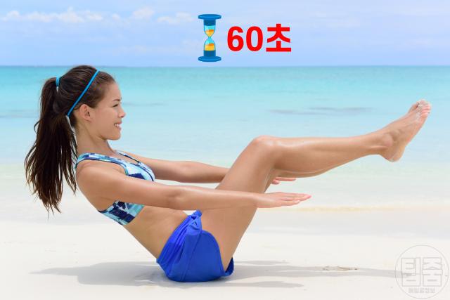 허리라인 만들기 운동 추천,허리얇아지는운동