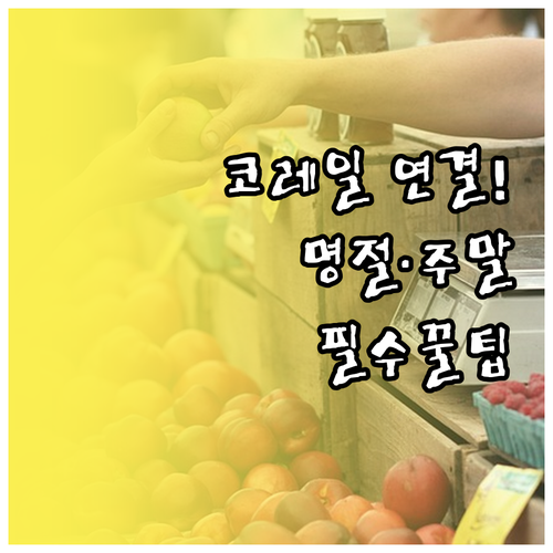 코레일 고객센터 상담 시간 및 주말 ..