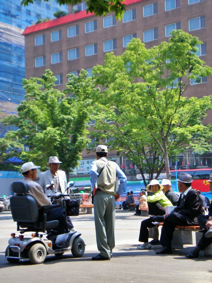 2008년 5월 15일 부산역 풍경