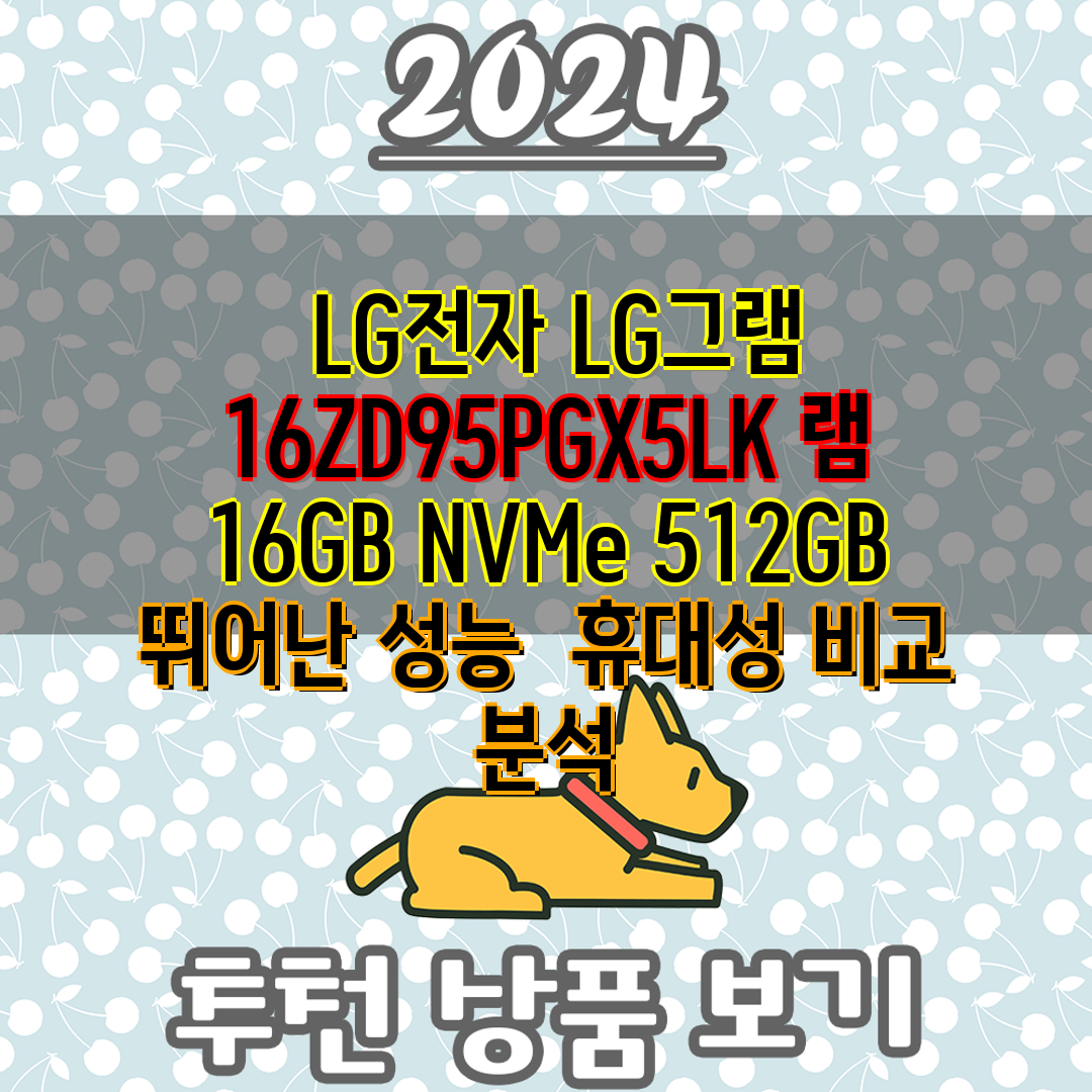 LG전자 LG그램 16ZD95PGX5LK 램 16GB