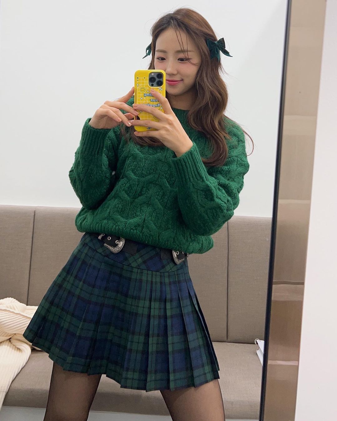 배혜지 기상캐스터 미니스커트