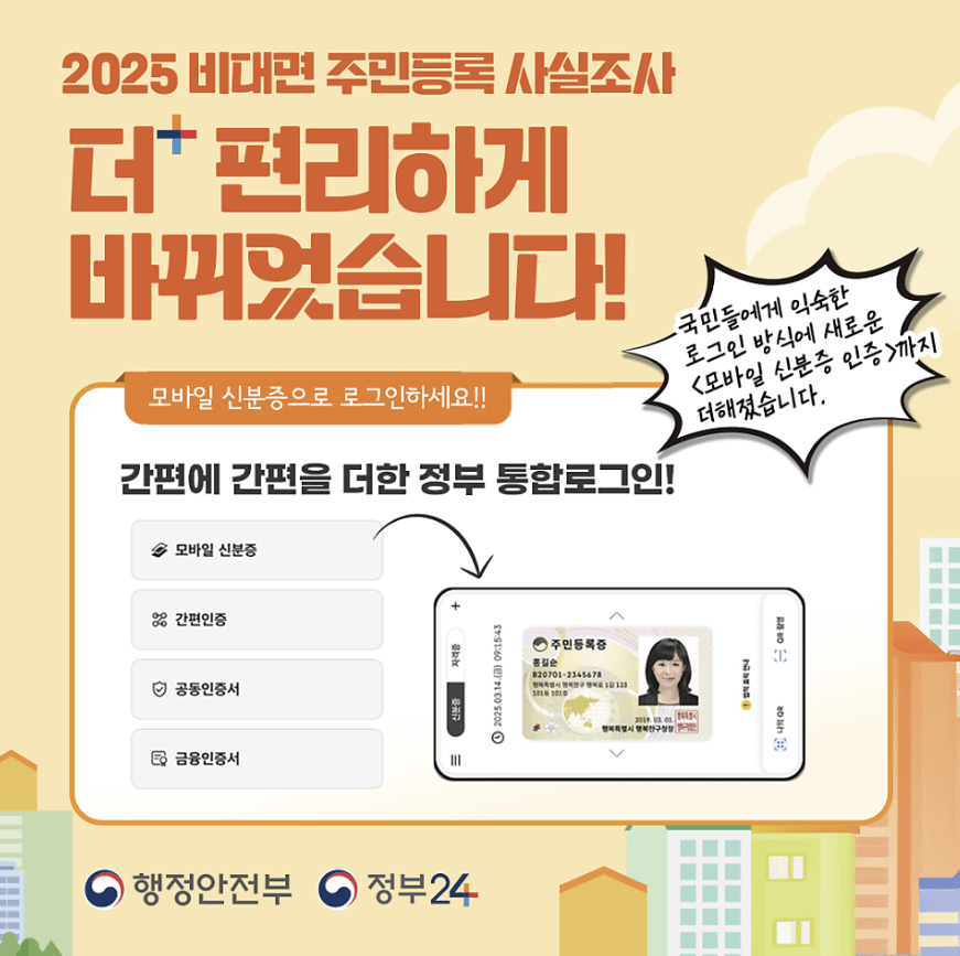 주민등록 사실조사