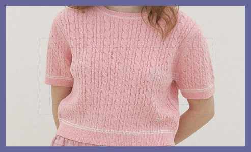 스트라이프 플레어 스커트 코디방법