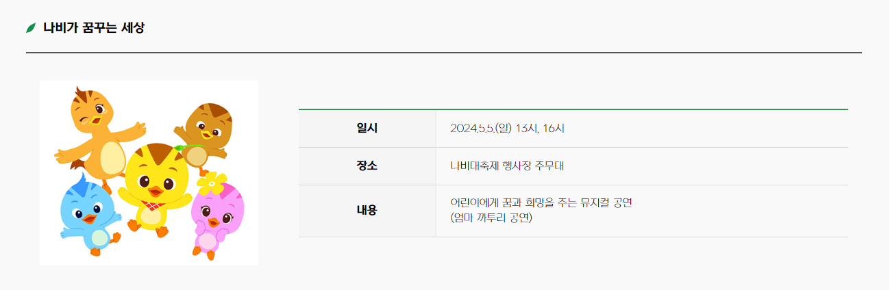 나비가 꿈꾸는 세상