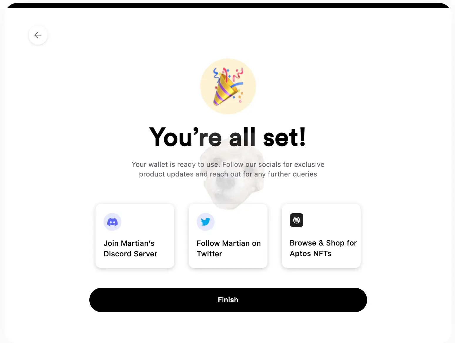 압토스 마션 지갑 생성 3