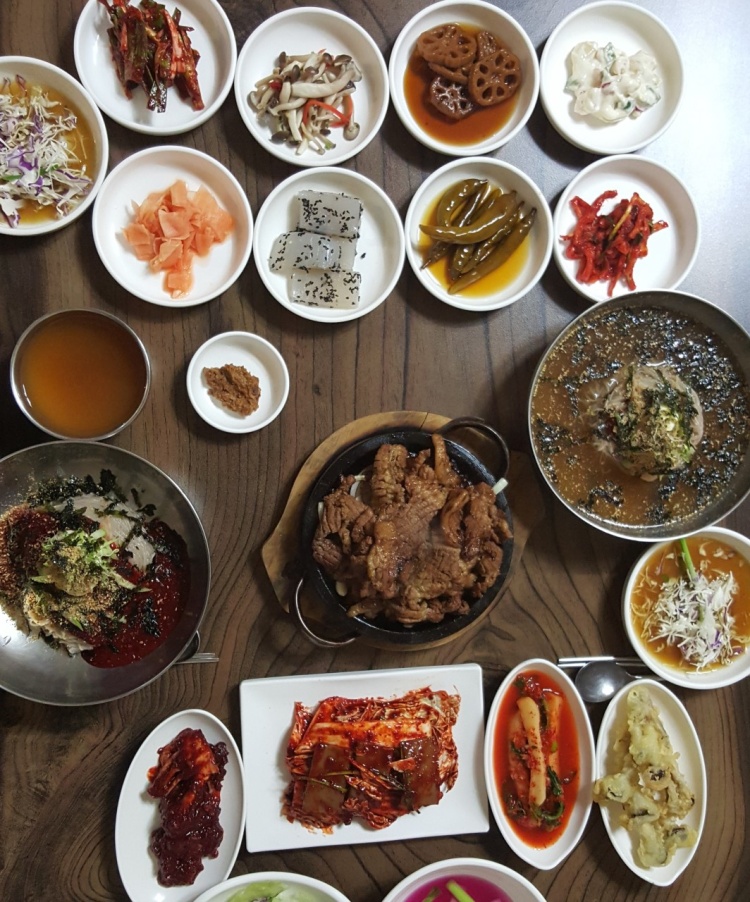 마늘 석갈비, 비빔 막국수, 물막국수 단양 만천하스카이워크 맛집