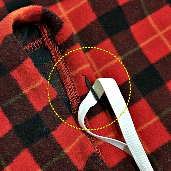 홈웨어 바지 밑단 길이 짧게 줄이는법