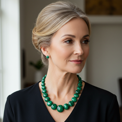 패션과 인테리어에서 말라카이트의 활용