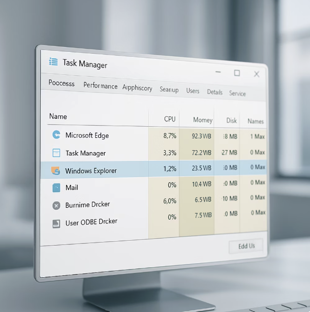 문제의 주인공, Windows 탐색기 찾기