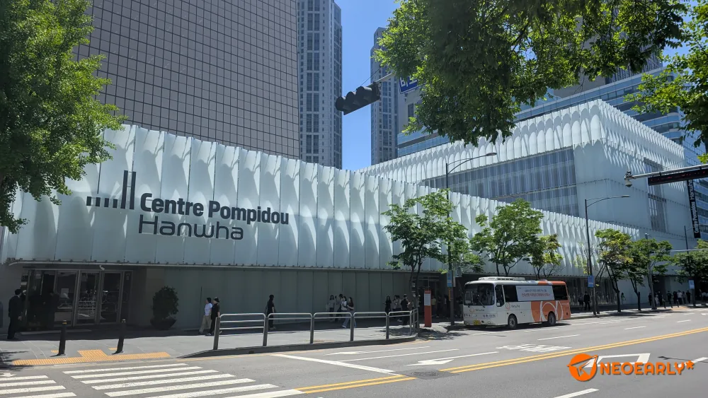 장 미셸 빌모트의 제안으로 새로워진 63빌딩 별관, 퐁피두센터 한화