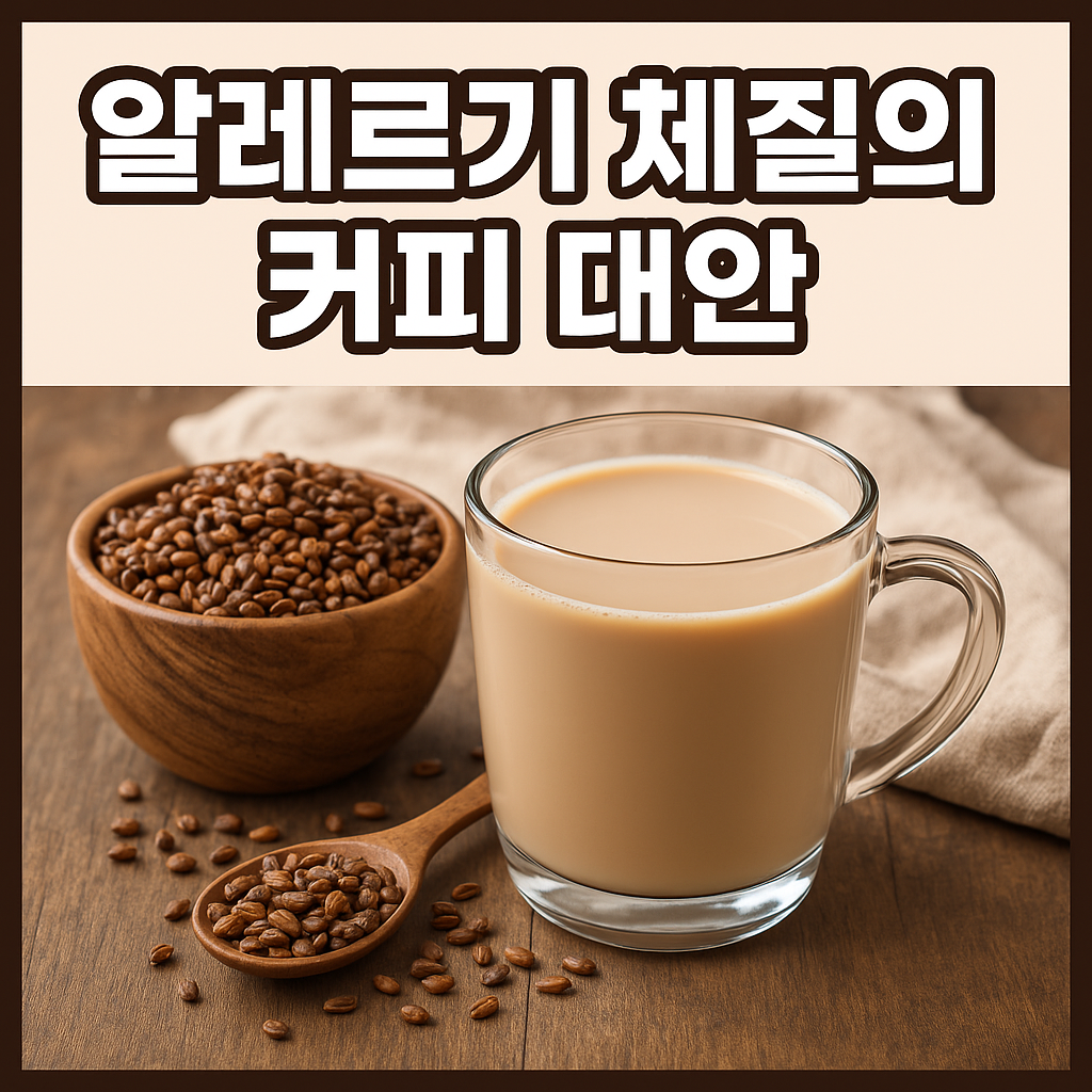 알레르기 체질의 커피 대안