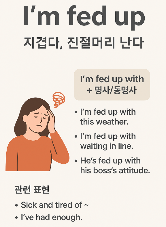 I'm fed up 관련 사진