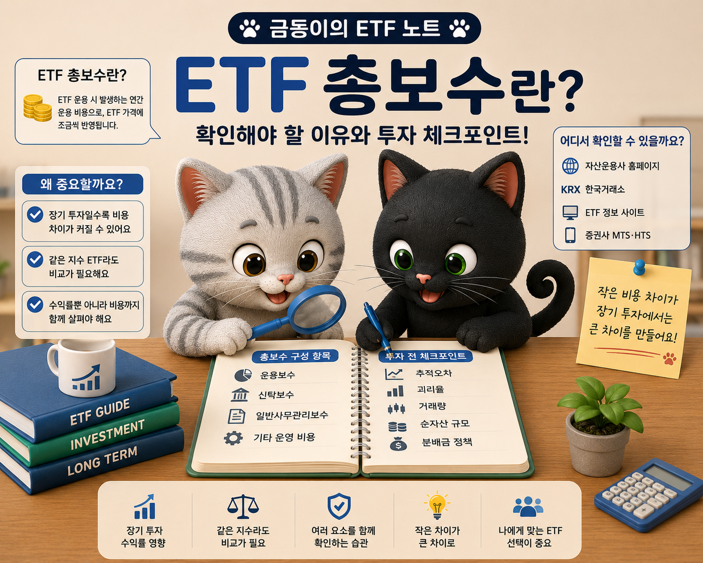 국내 주식 ETF 총보수 관련 내용