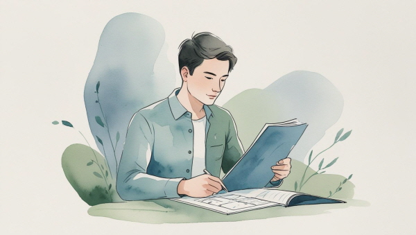 INTJ 기질의 청소년은 독립적이고 논리적인 사고를 지니며, 언제나 미래를 염두에 두고 계획을 세웁니다에 관한 그림