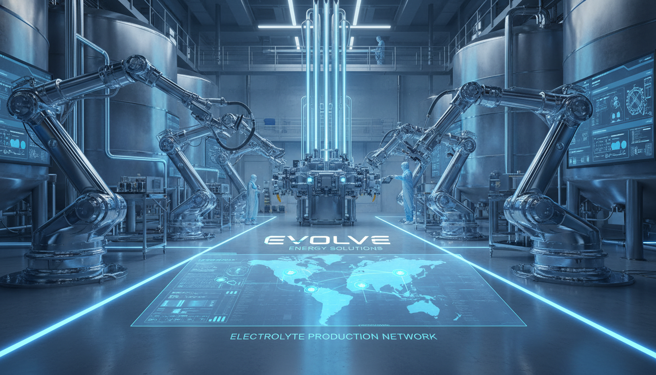 엔켐 북미 전해액 공장 증설 및 2차전지 산업 수혜 일러스트