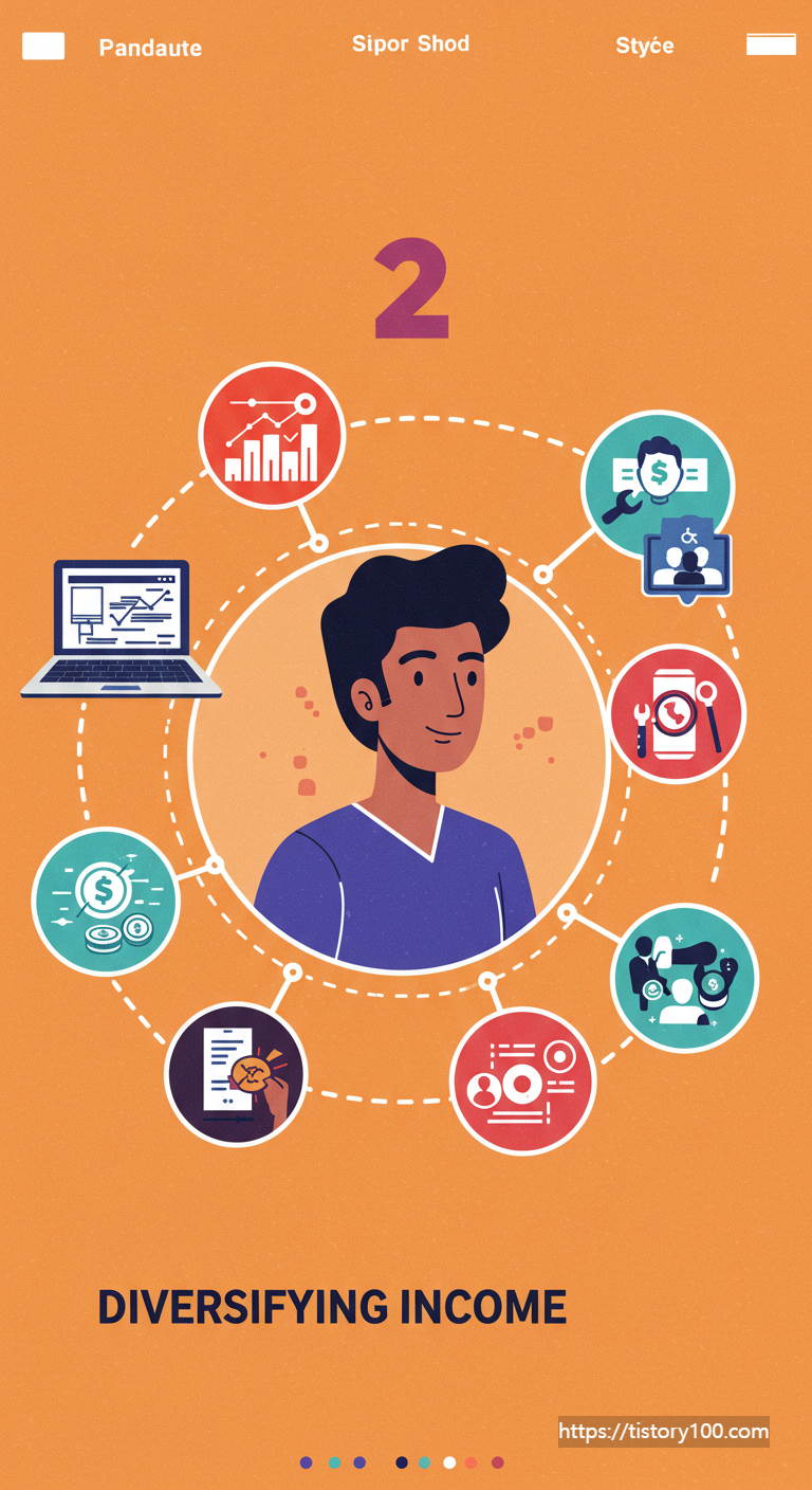 수익의 다각화 이미지