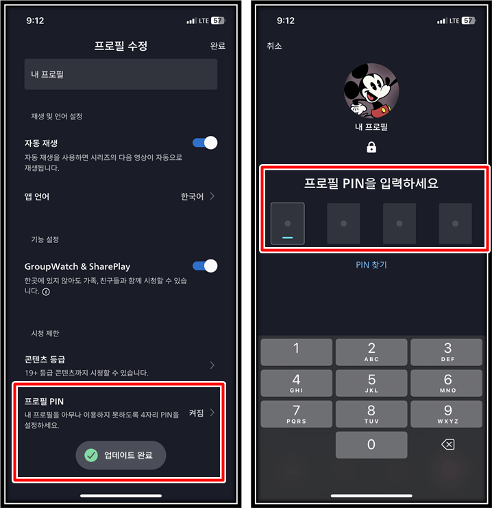 다음-로그인시-프로필-PIN-입력필요함