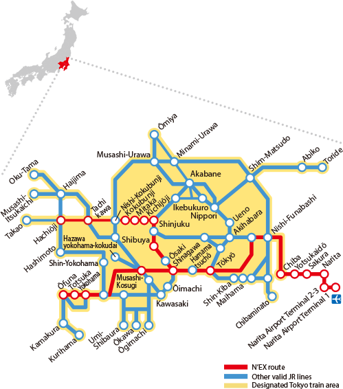 나리타익스프레스 노선
