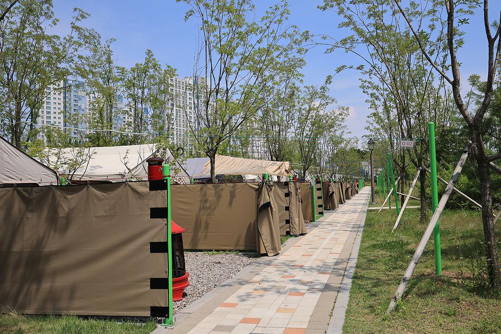 인천 청라해변공원캠핑장 소개