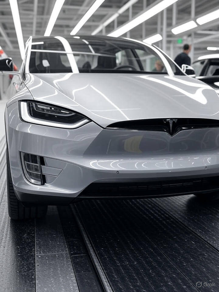 테슬라의 생산.로보택시 관련 이미지