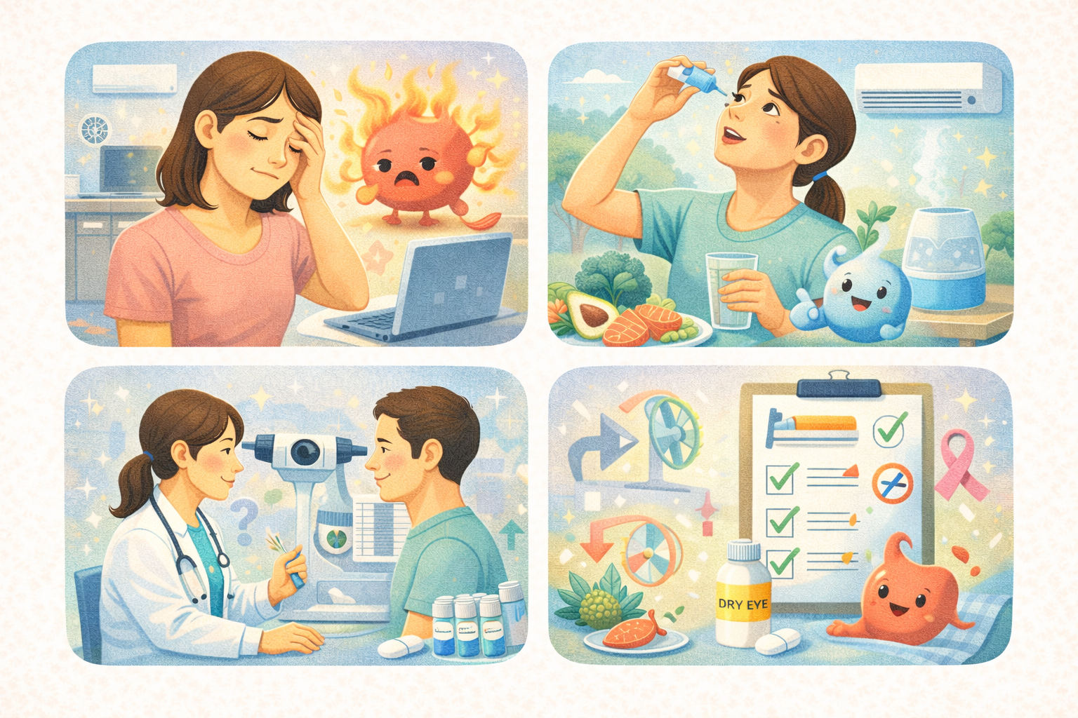 안구건조증 관리 방법