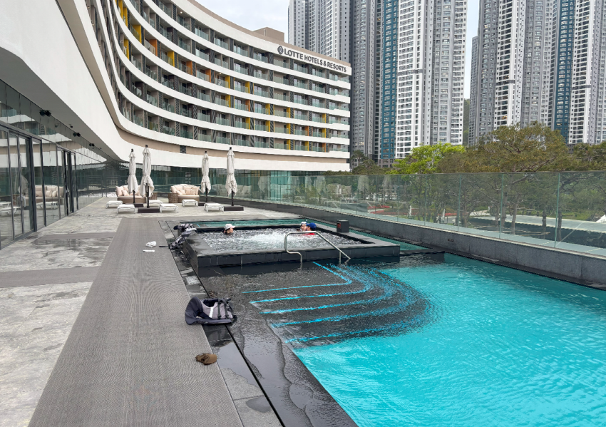 김해 롯데리조트 수영장