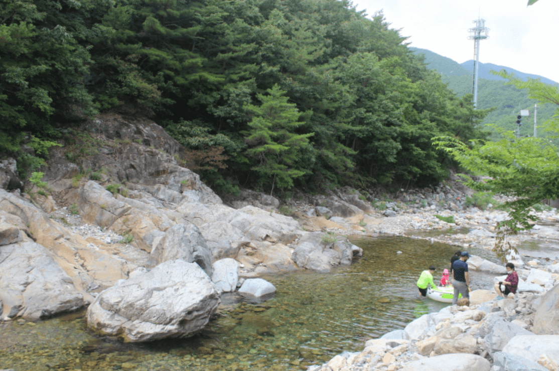청도군 삼계리계곡