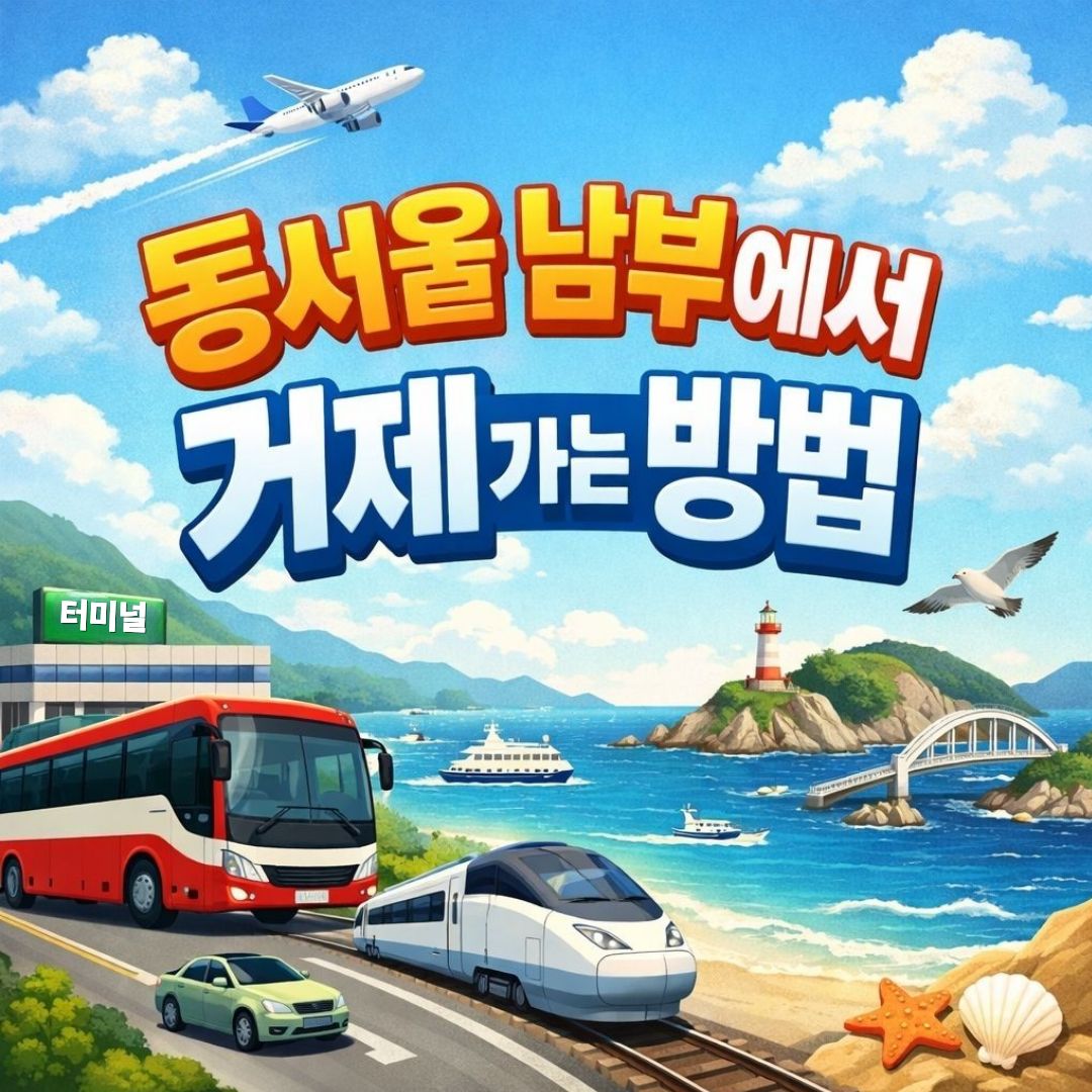 동서울 남부에서 거제
