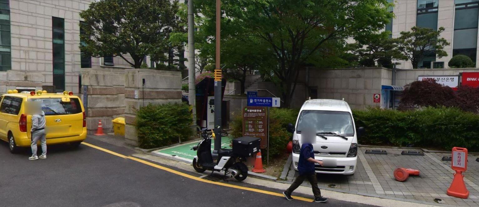 금정구청 주차장