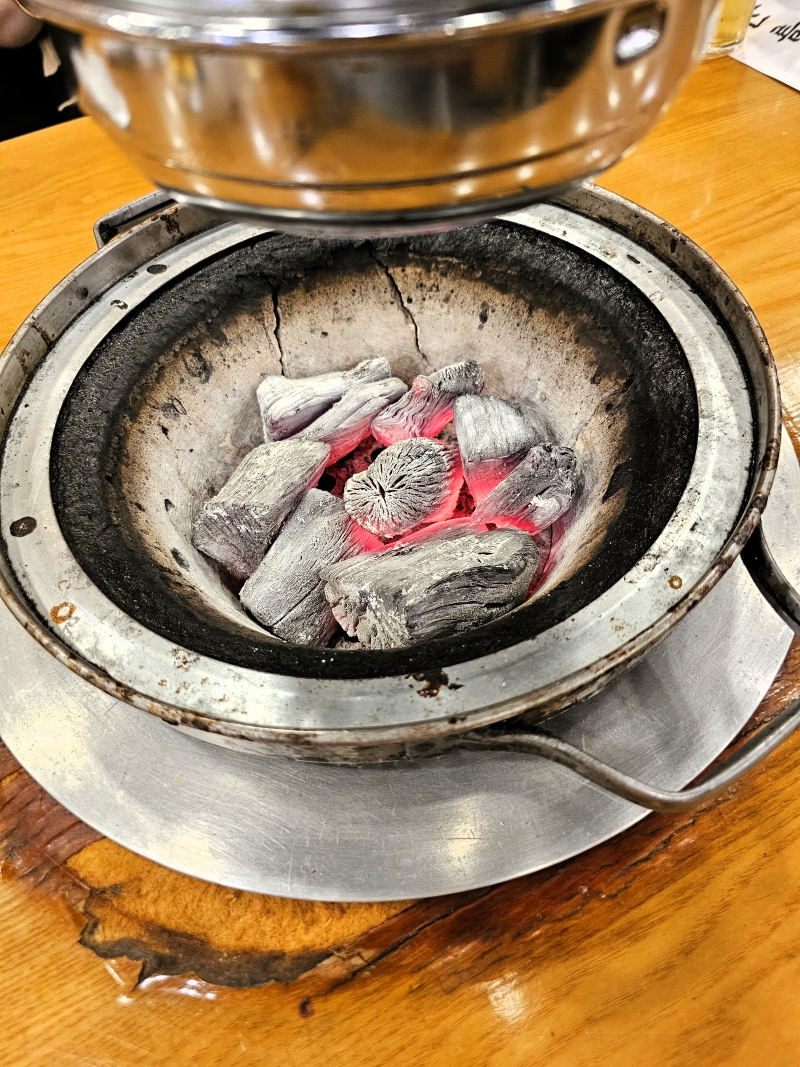 언양불고기-숯불