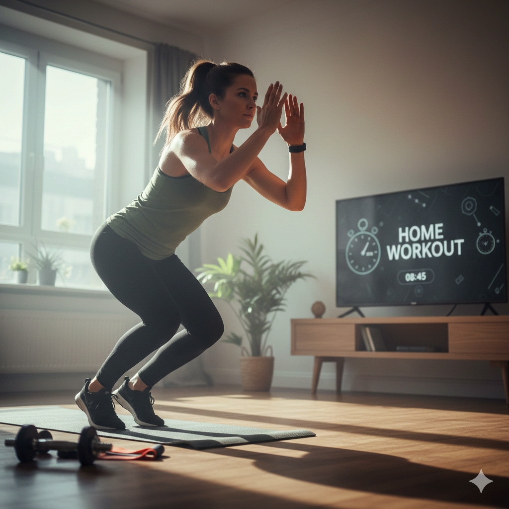 [건강 &amp; 운동] 짧은 홈트레이닝으로 체력 강화하기