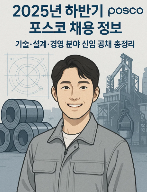 2025년 하반기 포스코 채용 정보