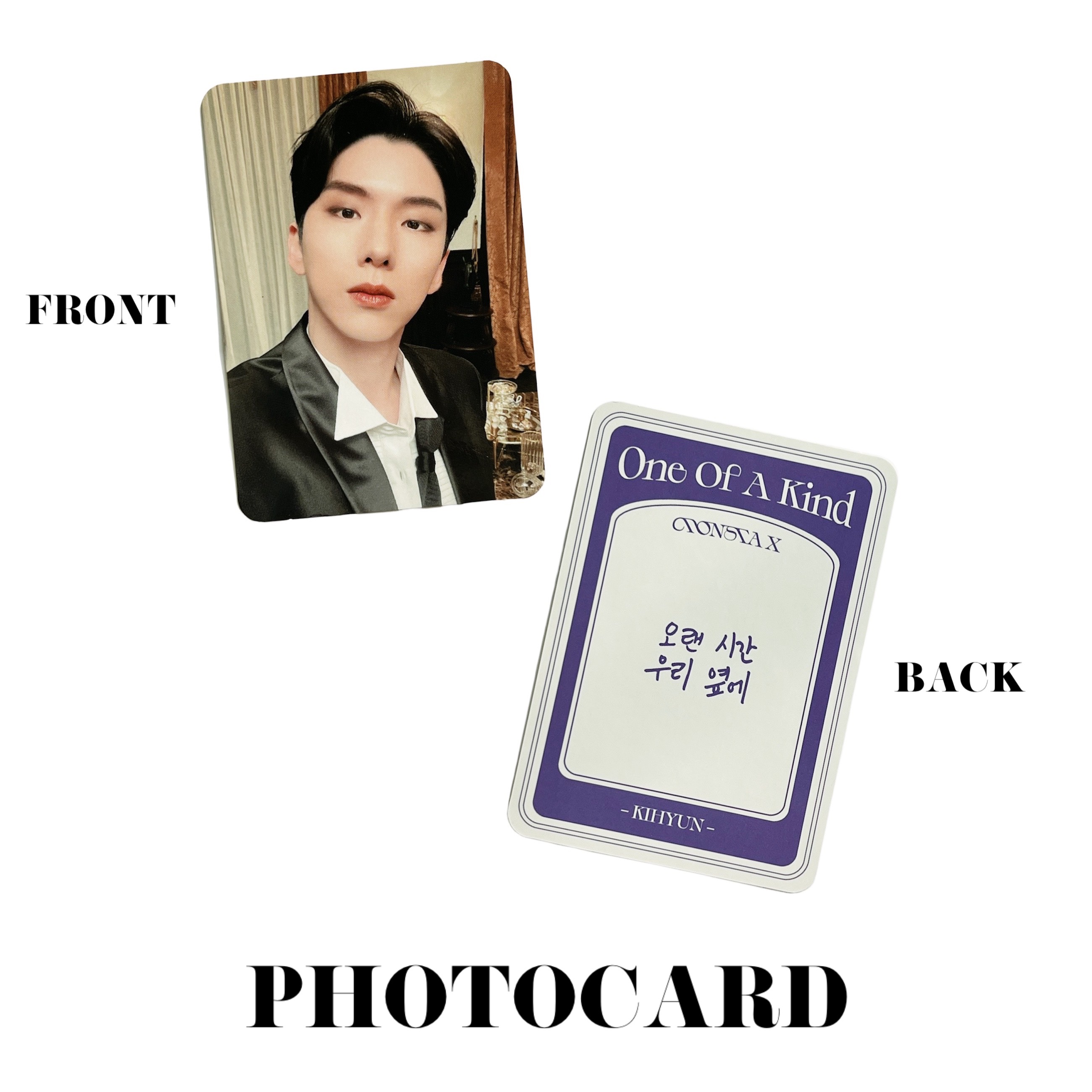 《 One of A Kind 》PHOTOCARD