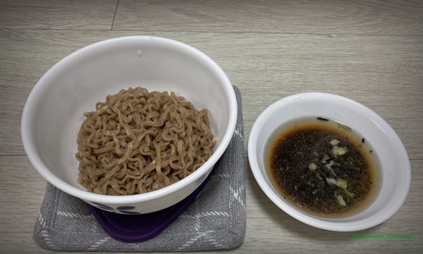 풀무원 자연건면 메밀소바 냉면 라면 (2022년 7월) 찍먹(자루 소바)