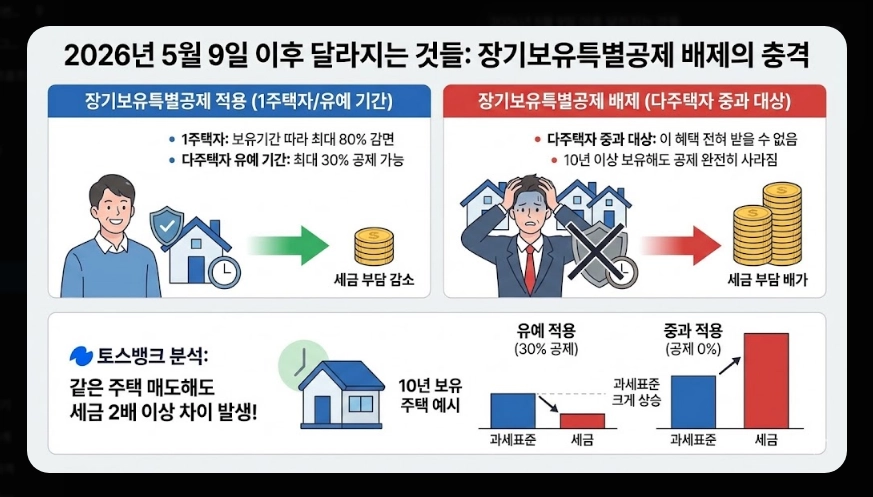 양도세 중과 폐지 총정리 [2026년 5월 기점] 달라지는 세율 및 세금 폭탄 대응 방법