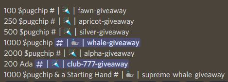 스페이스 퍼그 패시브 인컴-추첨