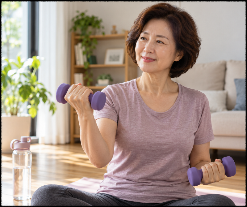 완경기 골밀도 관리, 골다공증 검사 시기와 칼슘·운동까지