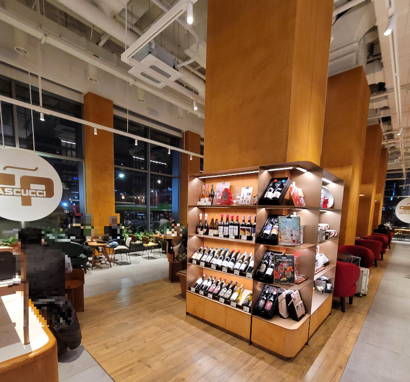 와인 및 MD상품 진열대