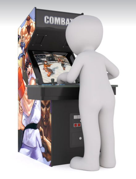 게임 중독과 관련된 사진