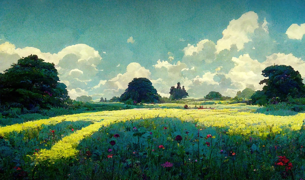 지브리 풍경 이미지