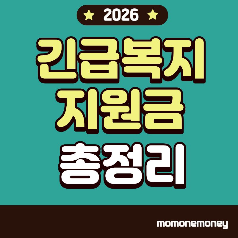 긴급복지 지원금 총정리 이미지