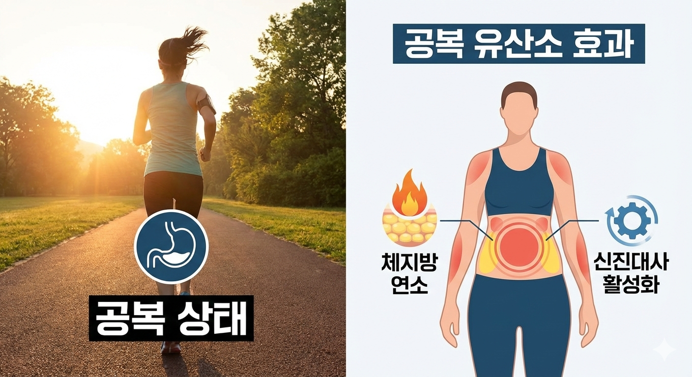 공복 유산소 효과-사진