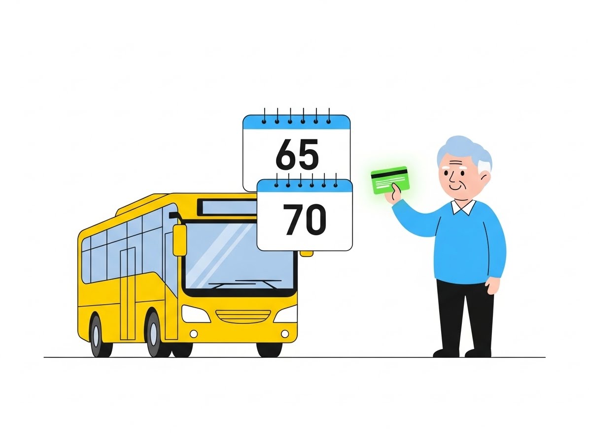 버스 무료승차 나이
