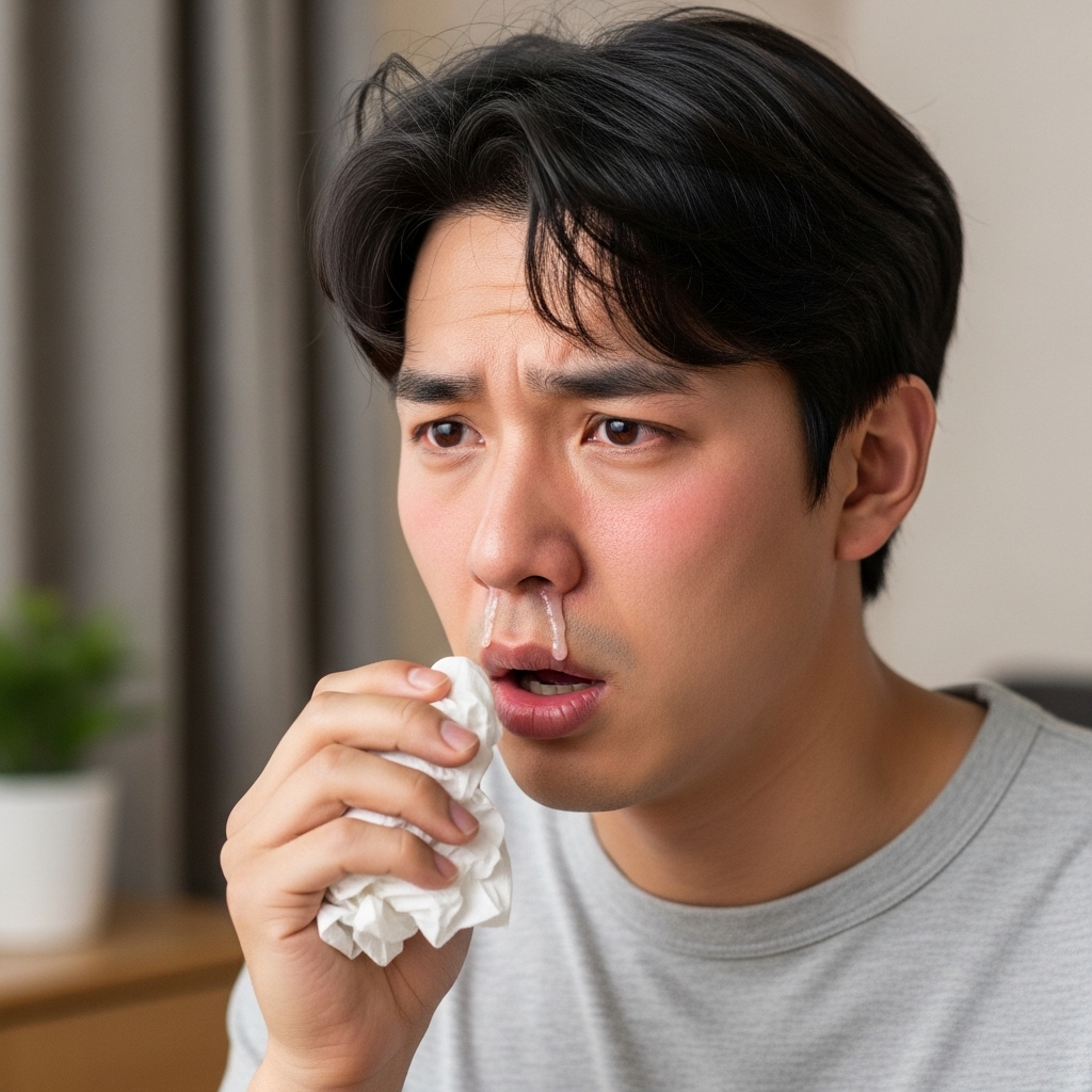 콧물 멈추는 법, 맑은 콧물 vs 누런 콧물 증상별 확실한 대처법