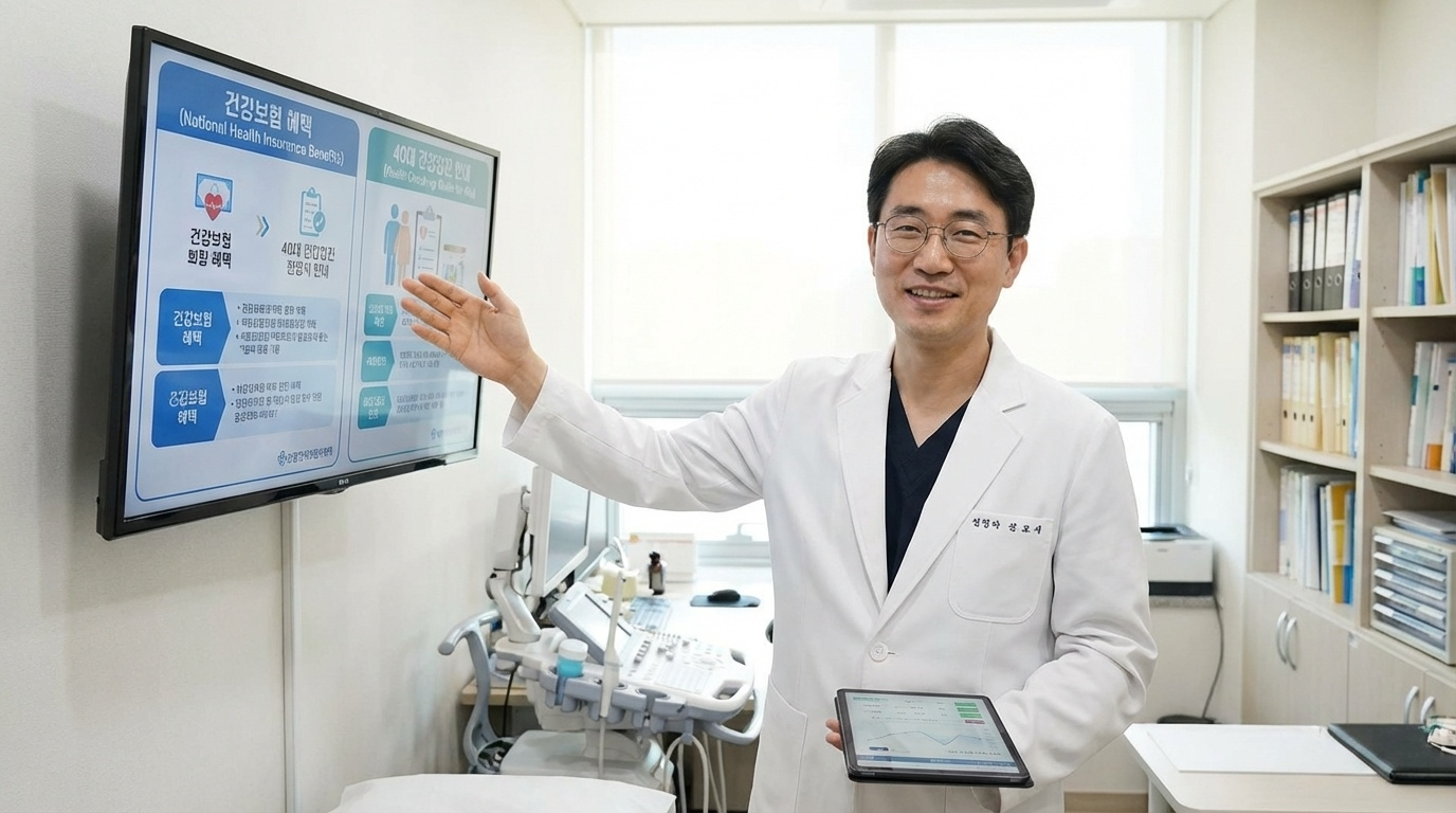 40대 건강검진 항목 총정리 국민건강보험 무료 혜택