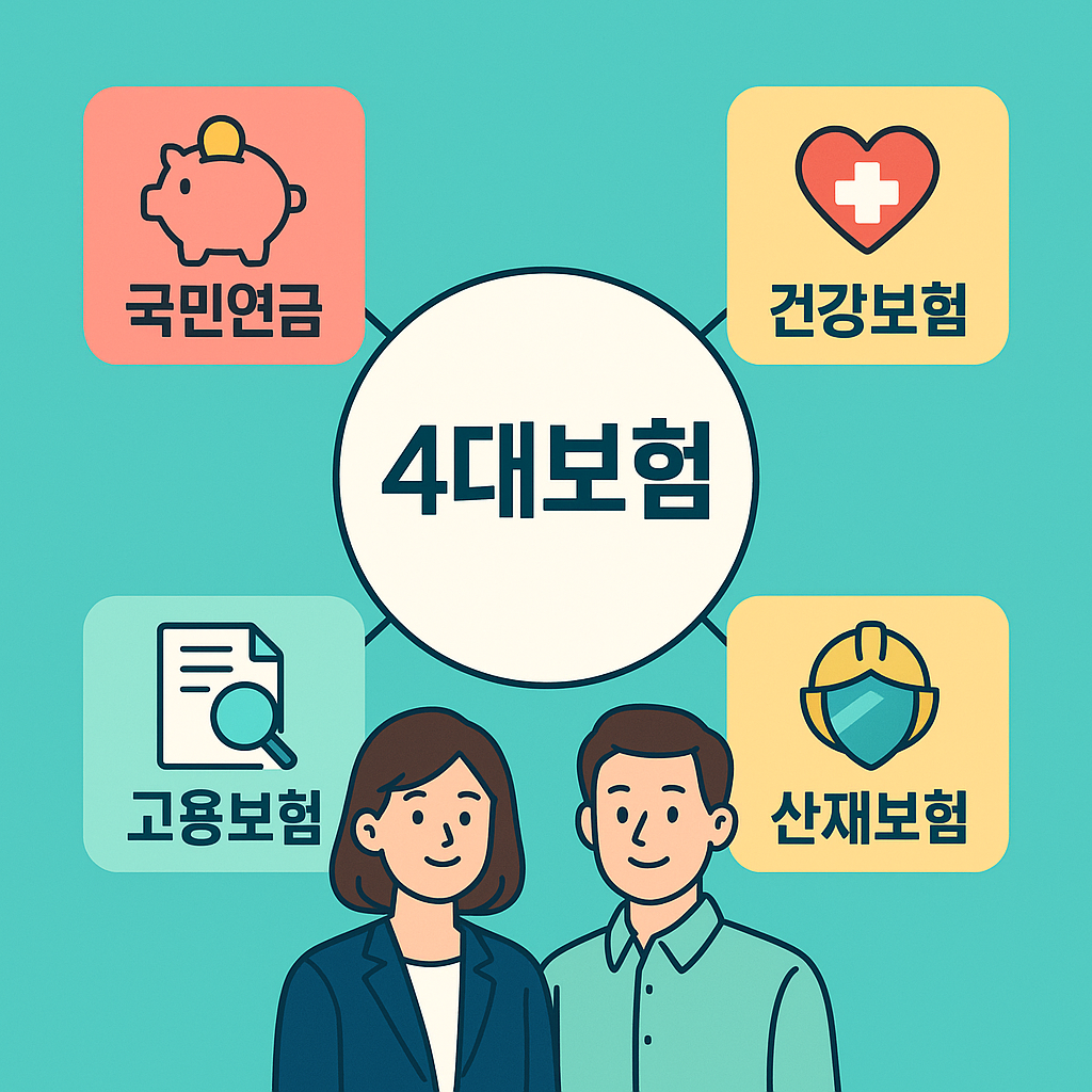 퇴직 후 4대보험, 이렇게 하세요