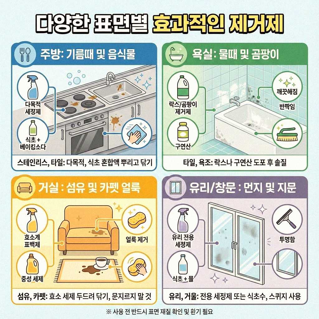 접착 흔적 말끔히 지우는 마법 같은 청소법