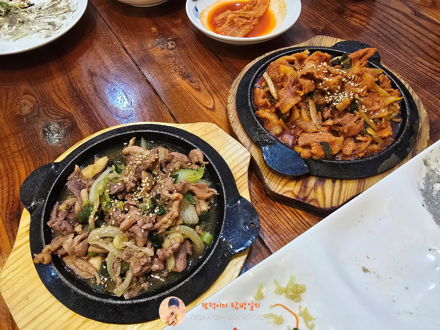 제육볶음 + 고등어구이 SET, 오리불고기 + 고등어구이 SET