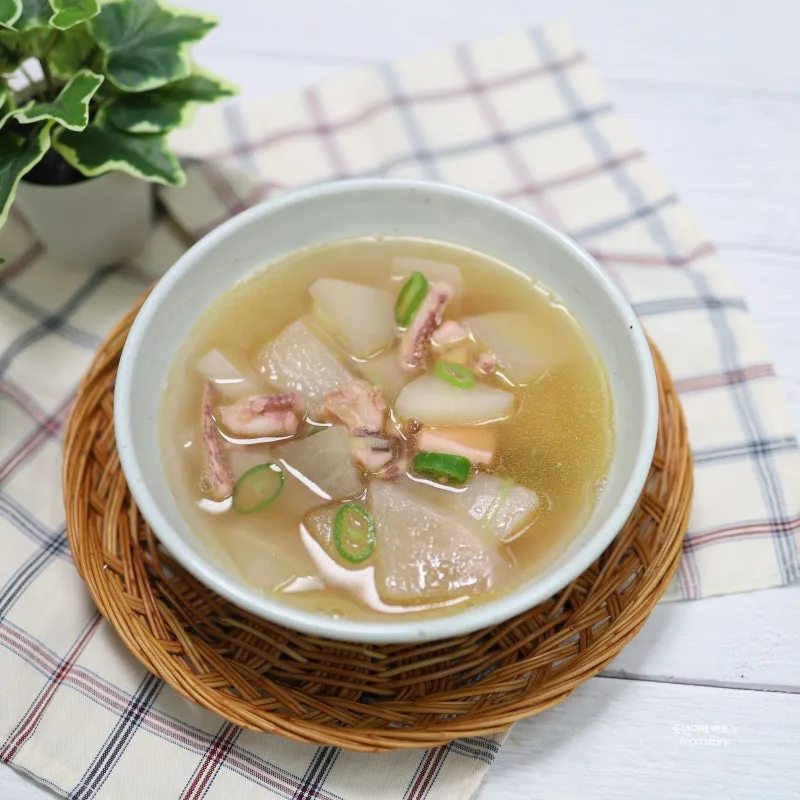 오징어 무국 끓이는 방법 황금레시피_6