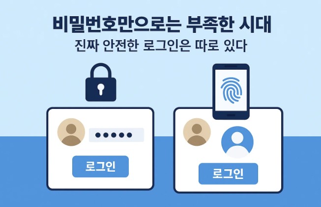 비밀번호만으로는 부족한 시대, 진짜 안전한 로그인은 따로 있다